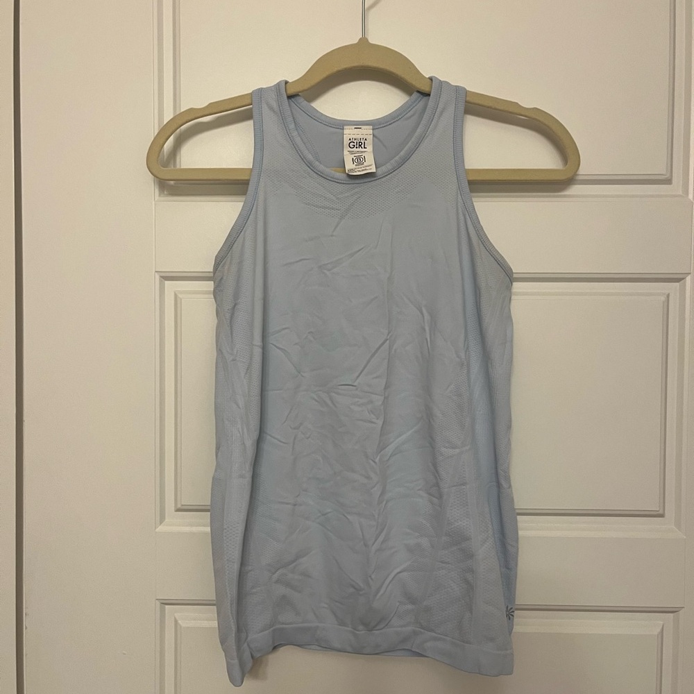 Athleta Blue Fitted Tank Top